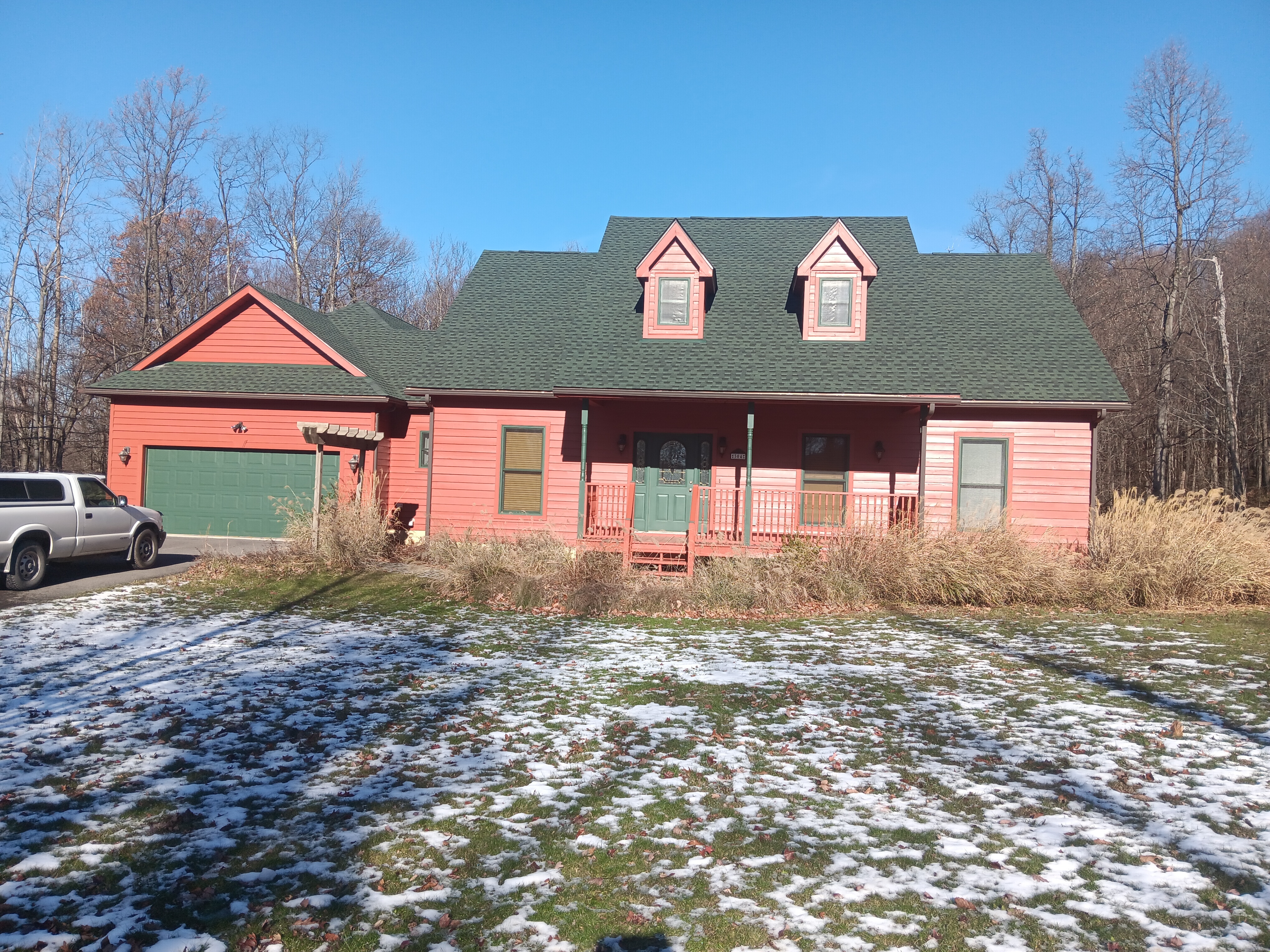 Exterior painting (red house)
