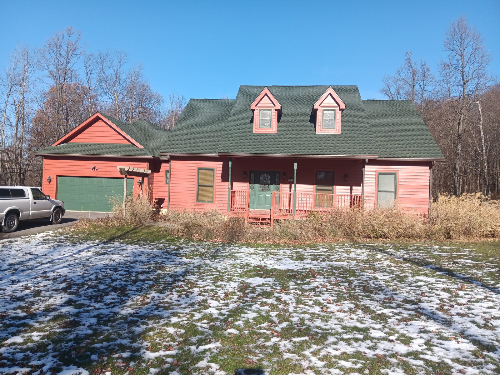 Exterior painting (red house)