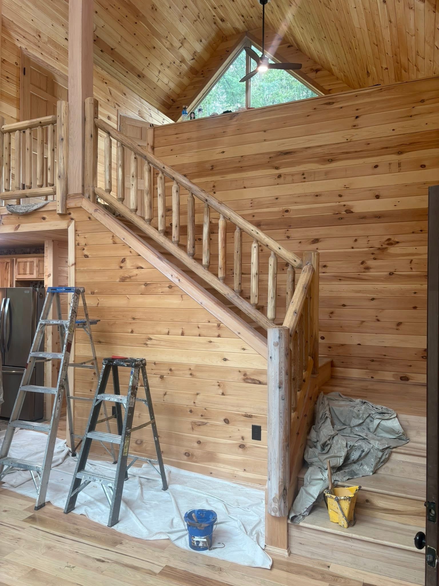 Specialty wood staining